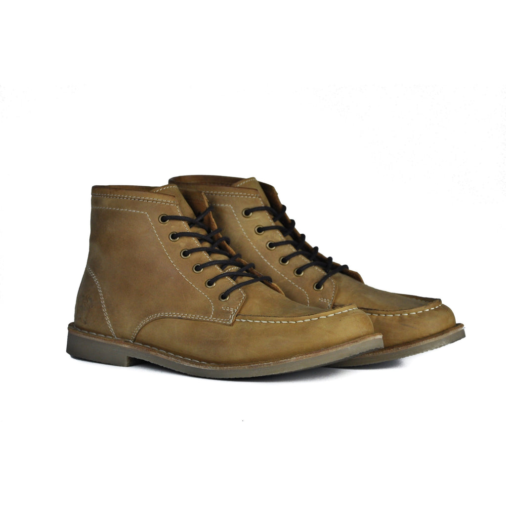 The Cooper | Crazy Horse Tan Leather Gentleman.Clothing