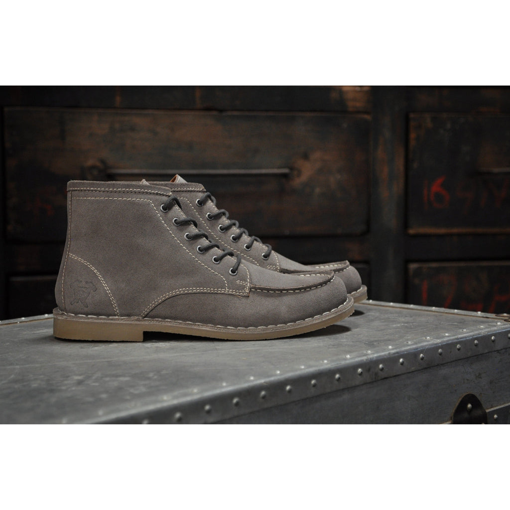 The Cooper | Grey Suede Gentleman.Clothing