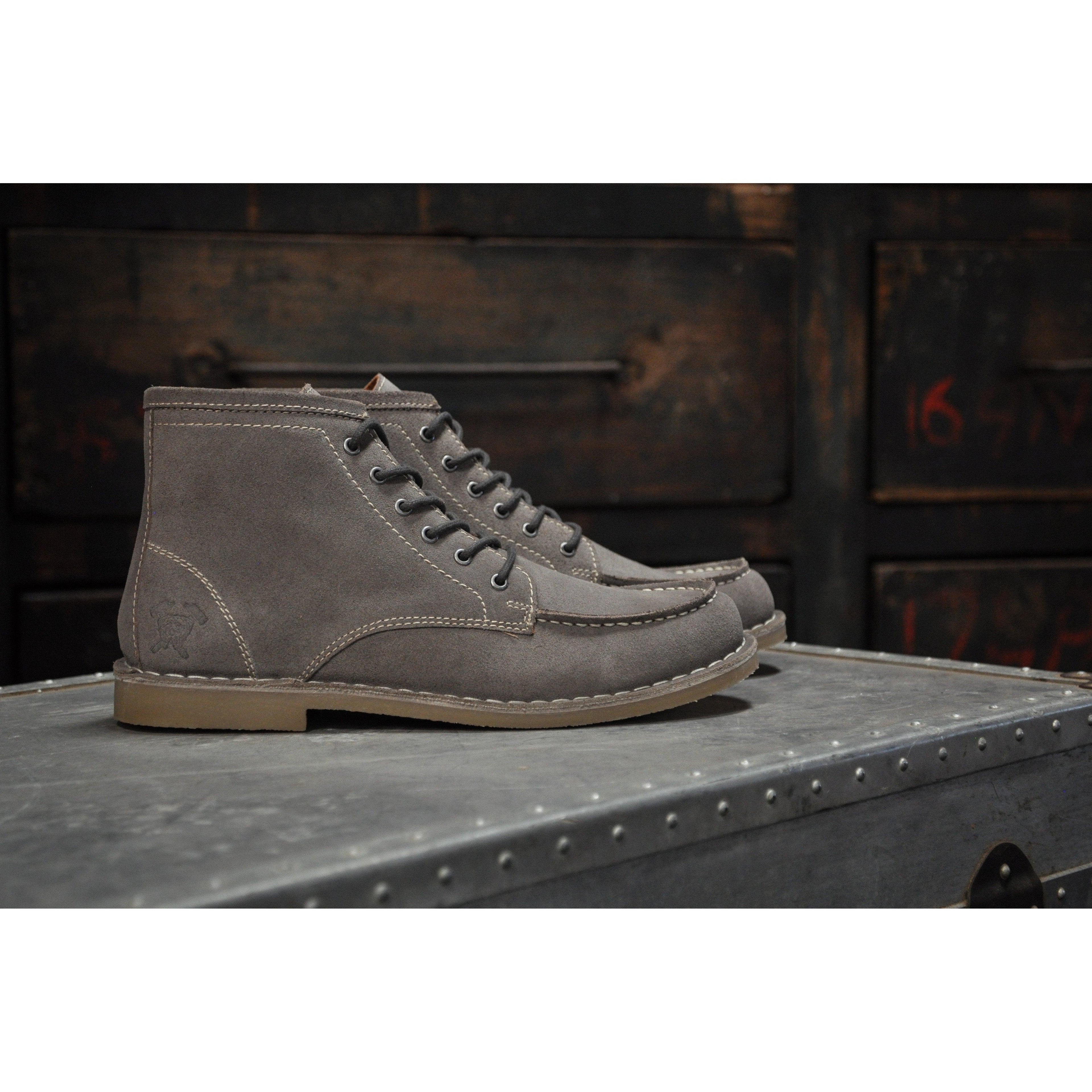 The Cooper | Grey Suede Gentleman.Clothing