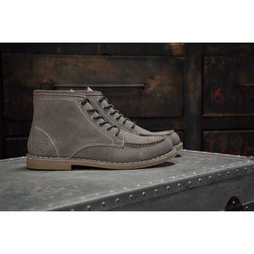 The Cooper | Grey Suede Gentleman.Clothing