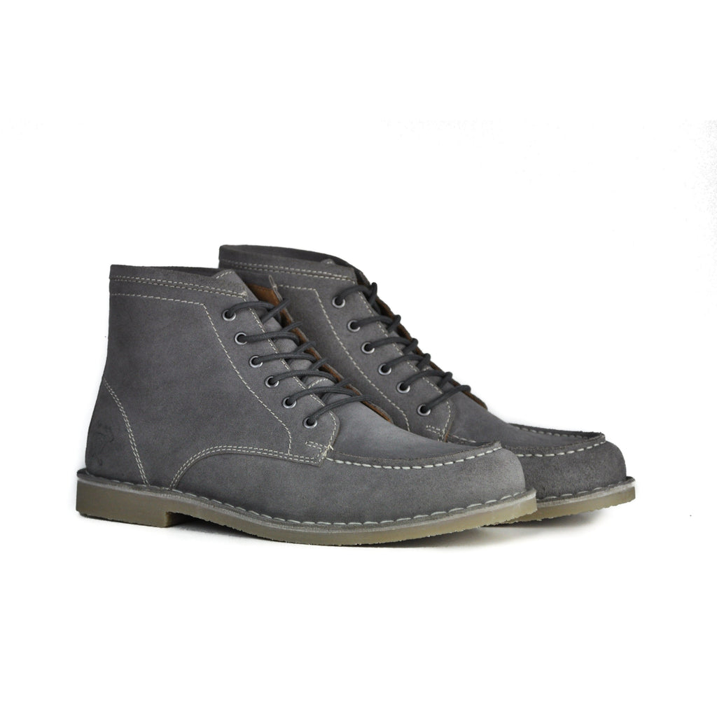 The Cooper | Grey Suede Gentleman.Clothing