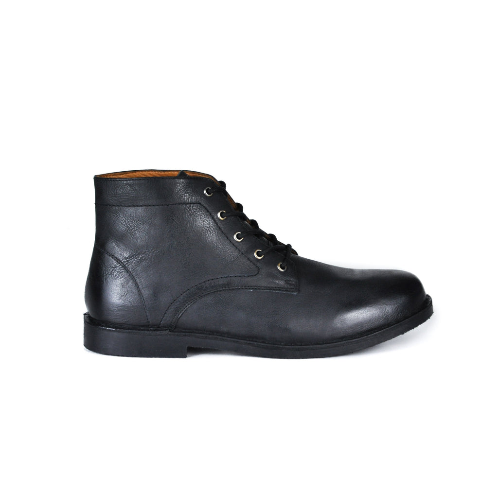 The Grover | Black Leather Gentleman.Clothing