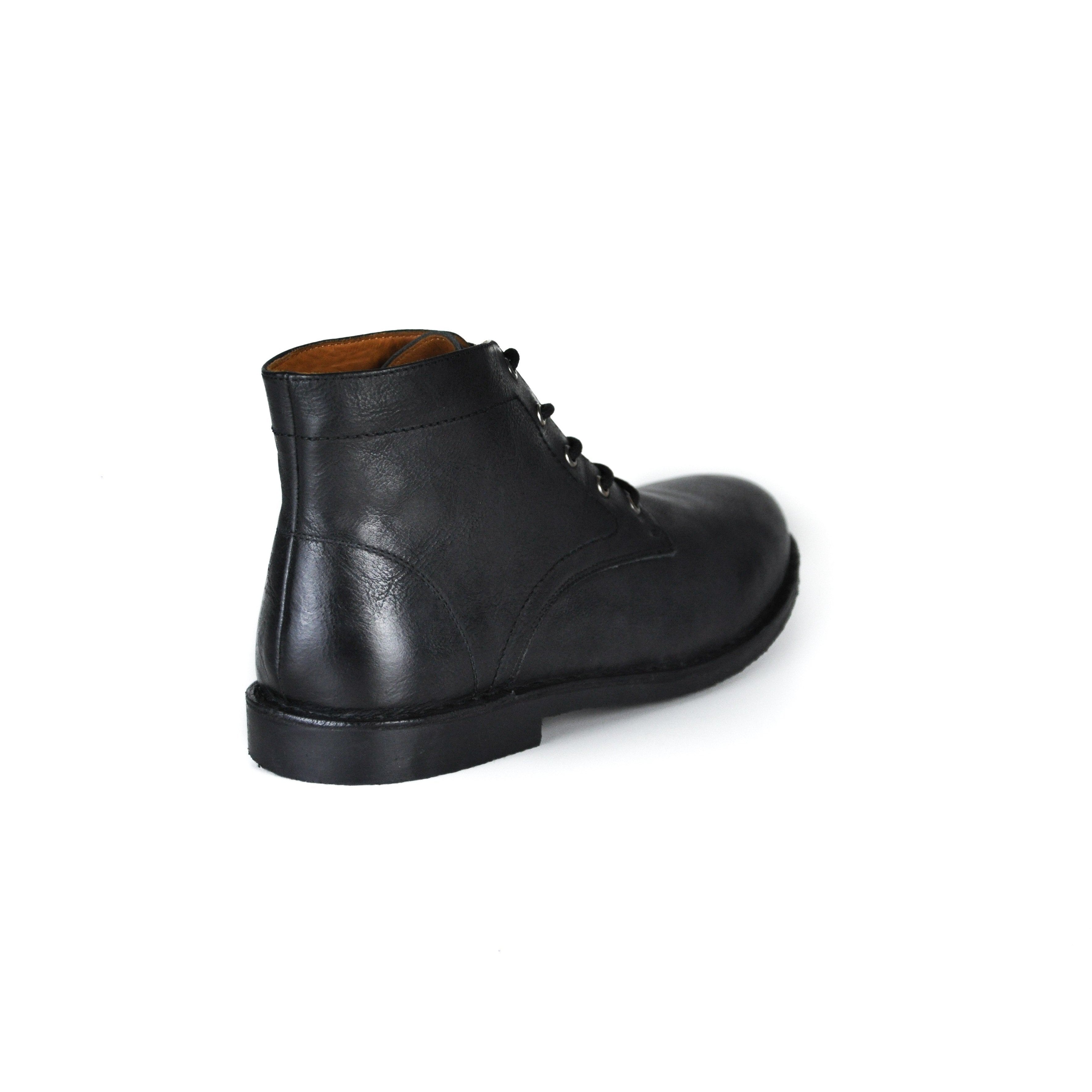 The Grover | Black Leather Gentleman.Clothing
