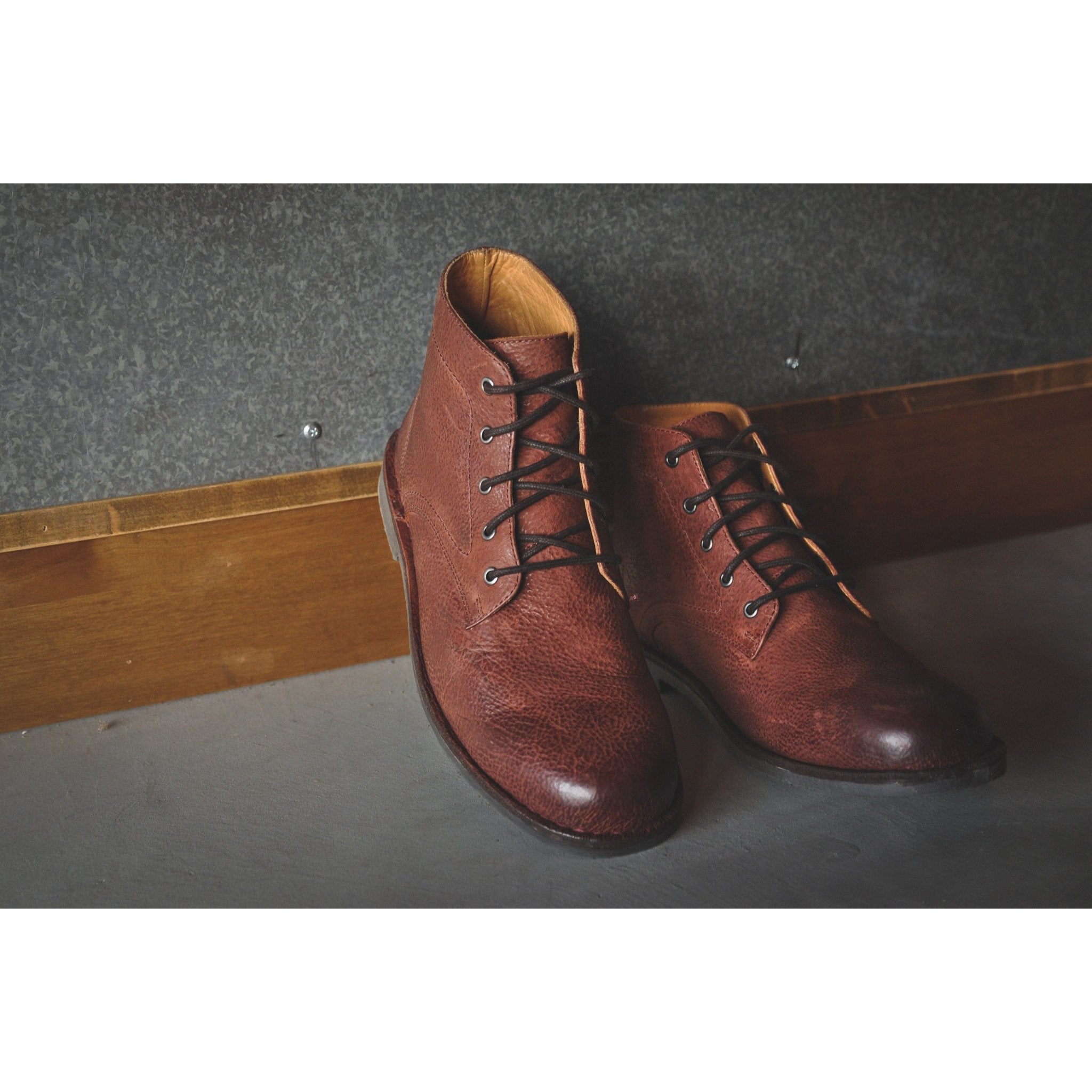 The Grover | Oxblood Leather Gentleman.Clothing