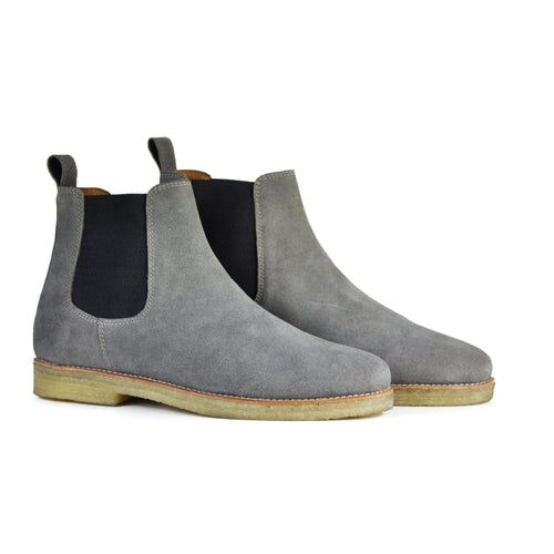 The Maddox 2 | Grey Suede Gentleman.Clothing
