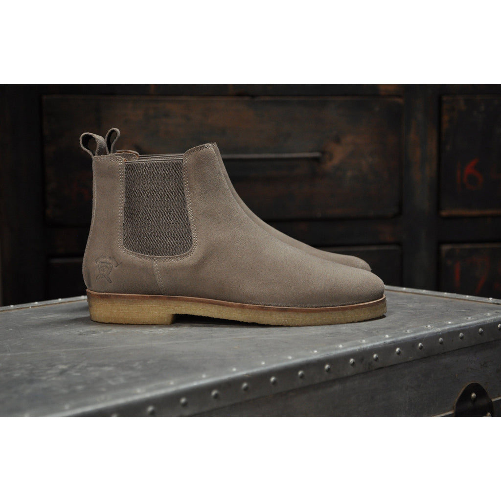 The Maddox 2 | Khaki Brown Suede Gentleman.Clothing