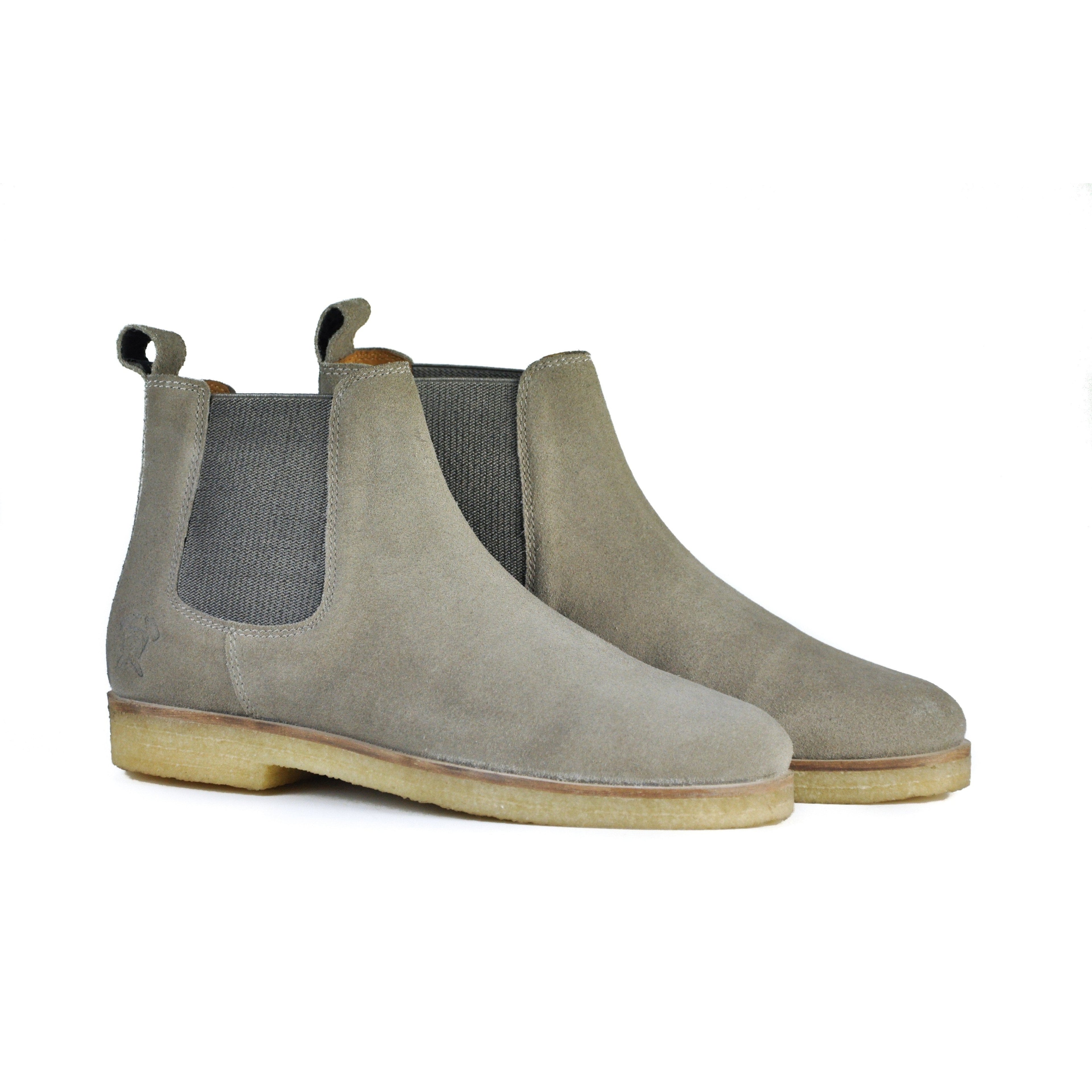 The Maddox 2 | Khaki Brown Suede Gentleman.Clothing