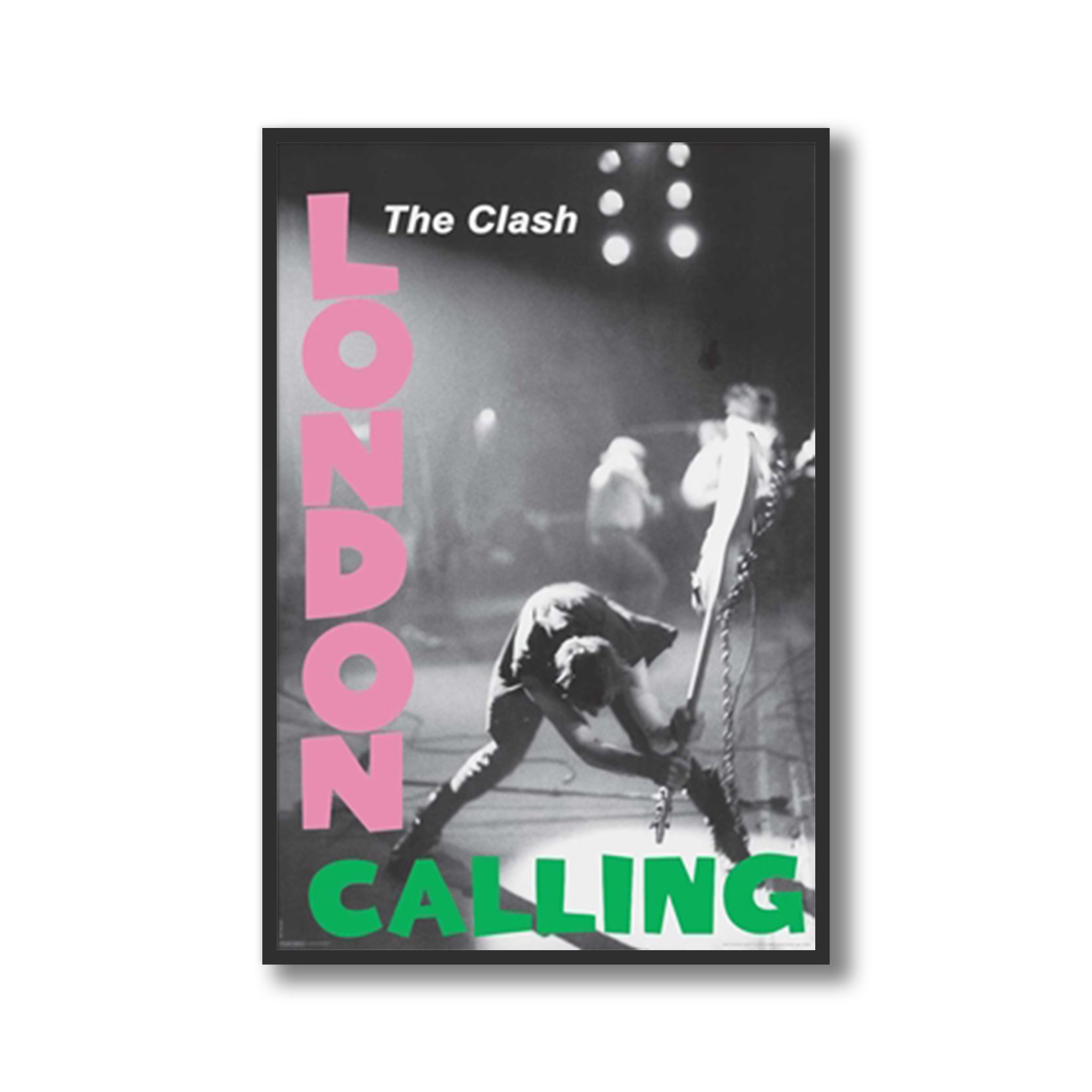 The Clash London Calling Poster Harvest Art Gallery