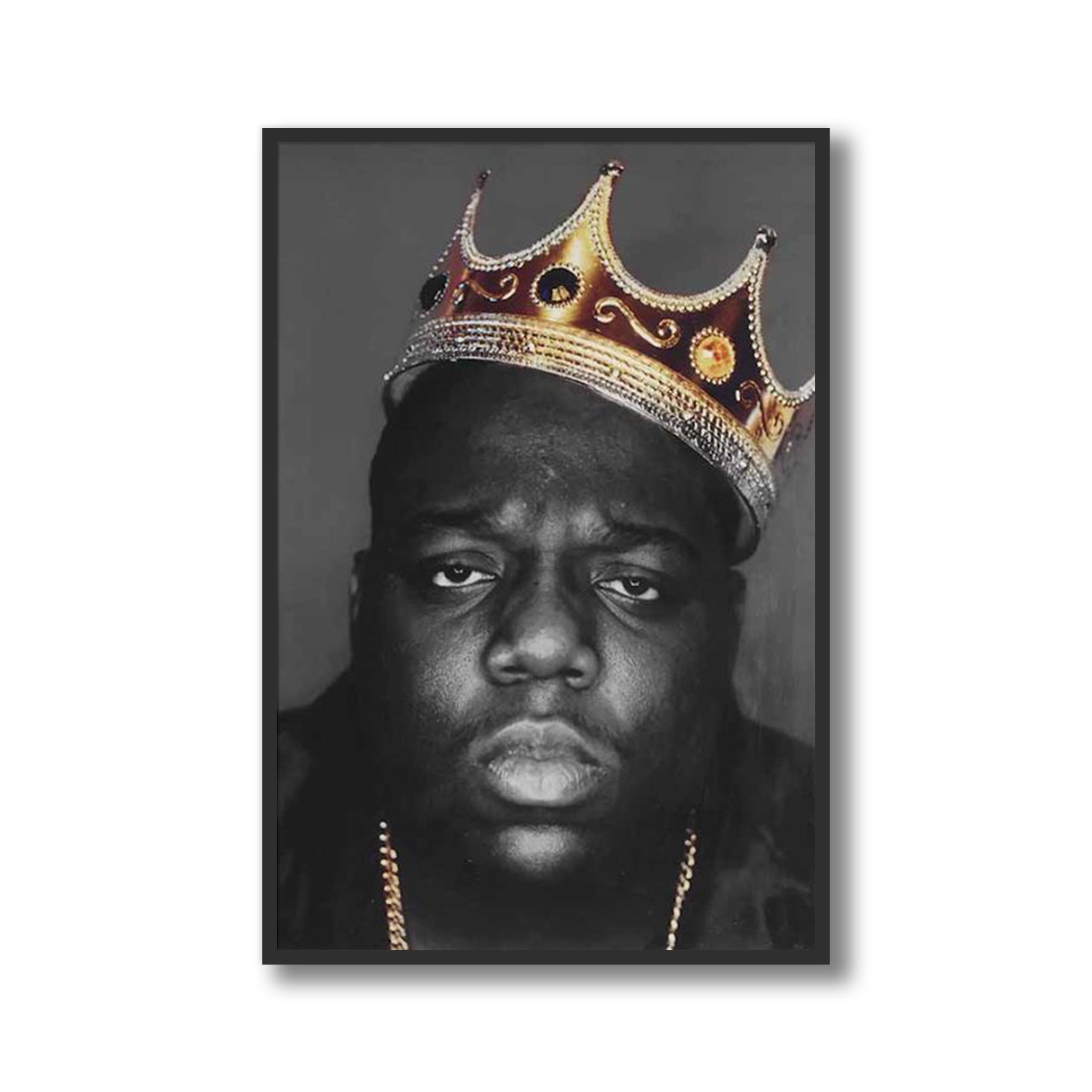 The Notorious B.I.G. with Crown Harvest Art Gallery