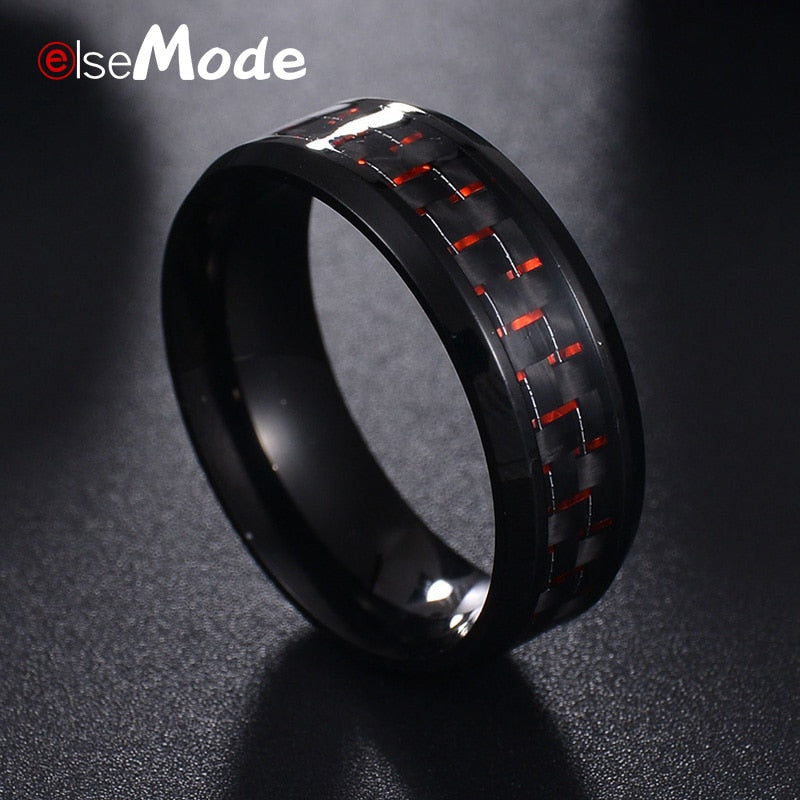 Titanium Steel Men's Ring Gentleman.Clothing