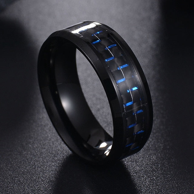 Titanium Steel Men's Ring Gentleman.Clothing
