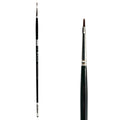 Trekell Crimson Taklon #0 Bright Brush - Long Handle Trekell Art Supplies