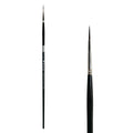 Trekell Crimson Taklon #0 Liner Brush - Long Handle Trekell Art Supplies