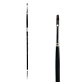 Trekell Crimson Taklon #2 Bright Brush - Long Handle Trekell Art Supplies