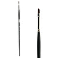 Trekell Crimson Taklon #2 Filbert Brush - Long Handle Trekell Art Supplies