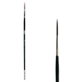 Trekell Crimson Taklon #4 Script/Rigger Brush - Long Handle Trekell Art Supplies