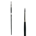 Trekell Crimson Taklon #8 Round Brush - Long Handle Trekell Art Supplies