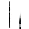Trekell Crimson Taklon #0 Filbert Brush - Short Handle Trekell Art Supplies
