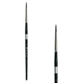 Trekell Crimson Taklon #3 Round Brush - Short Handle Trekell Art Supplies