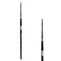 Trekell Crimson Taklon #4 Script/Rigger Brush - Short Handle Trekell Art Supplies