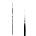Trekell Golden Taklon #0 Script/Rigger Brush -  Long Handle Trekell Art Supplies