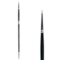 Trekell Golden Taklon  #10/0 Round Brush -  Long Handle Trekell Art Supplies
