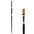 Trekell Golden Taklon #10 Flat Brush -  Long Handle Trekell Art Supplies