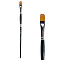 Trekell Golden Taklon #12 Bright Brush -  Long Handle Trekell Art Supplies