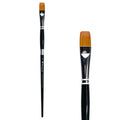 Trekell Golden Taklon #16 Bright Brush -  Long Handle Trekell Art Supplies