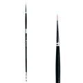 Trekell Golden Taklon #20/0 Liner Brush -  Long Handle Trekell Art Supplies