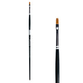 Trekell Golden Taklon #2 Bright Brush -  Long Handle Trekell Art Supplies
