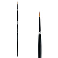 Trekell Golden Taklon  #2 Round Brush -  Long Handle Trekell Art Supplies