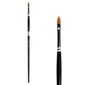 Trekell Golden Taklon #4 Cat's Tongue Brush -  Long Handle Trekell Art Supplies