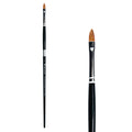 Trekell Golden Taklon #6 Cat's Tongue Brush -  Long Handle Trekell Art Supplies