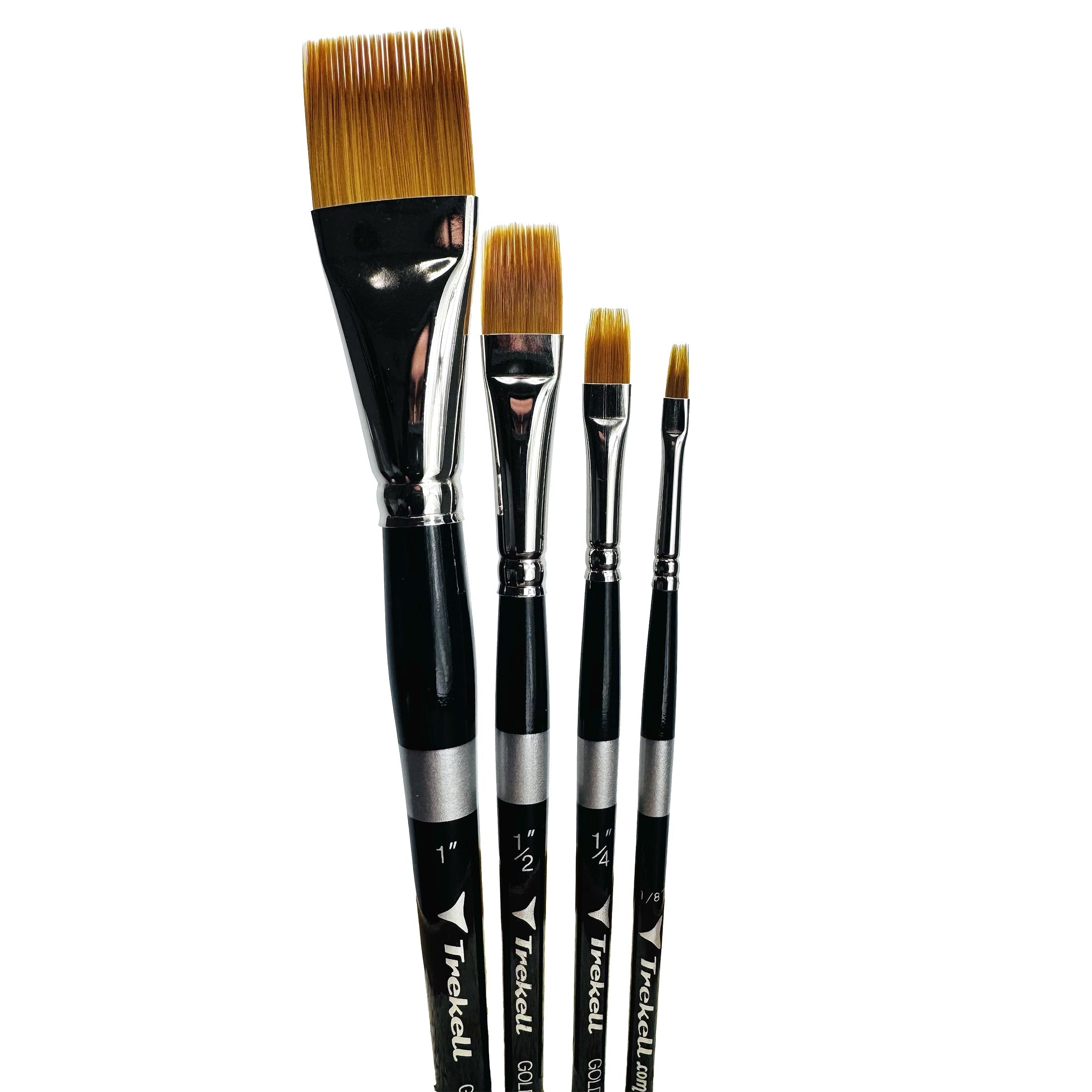 Trekell Golden Taklon Complete Grainer Brush Set - Short Handle Trekell Art Supplies