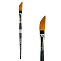 Trekell Golden Taklon 1/2" Dagger Brush -  Short Handle Trekell Art Supplies