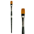 Trekell Golden Taklon 1/2" Wash Brush -  Short Handle Trekell Art Supplies