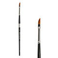 Trekell Golden Taklon 1/8" Dagger Brush -  Short Handle Trekell Art Supplies