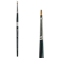 Trekell Golden Taklon #0 Bright Brush -  Short Handle Trekell Art Supplies
