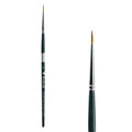 Trekell Golden Taklon #0 Round Brush -  Short Handle Trekell Art Supplies