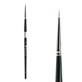 Trekell Golden Taklon #10/0 Round Brush -  Short Handle Trekell Art Supplies