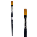 Trekell Golden Taklon #10 Flat Brush -  Short Handle Trekell Art Supplies