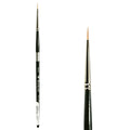 Trekell Golden Taklon #20/0 Liner Brush -  Short Handle Trekell Art Supplies
