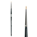 Trekell Golden Taklon #20/0 Round Brush -  Short Handle Trekell Art Supplies