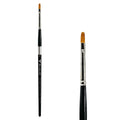 Trekell Golden Taklon #2 Filbert Brush -  Short Handle Trekell Art Supplies