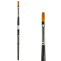 Trekell Golden Taklon #4 Bright Brush -  Short Handle Trekell Art Supplies