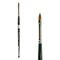 Trekell Golden Taklon #4 Cat's Tongue Brush -  Short Handle Trekell Art Supplies