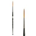 Trekell Golden Taklon #4 Script/Rigger Brush -  Short Handle Trekell Art Supplies