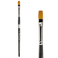 Trekell Golden Taklon #8 Bright Brush -  Short Handle Trekell Art Supplies