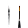 Trekell Golden Taklon #8 Round Brush -  Short Handle Trekell Art Supplies